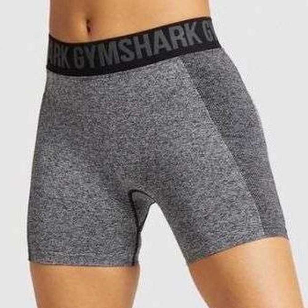 Gymshark Women's Charcoal Seamless Bike Shorts